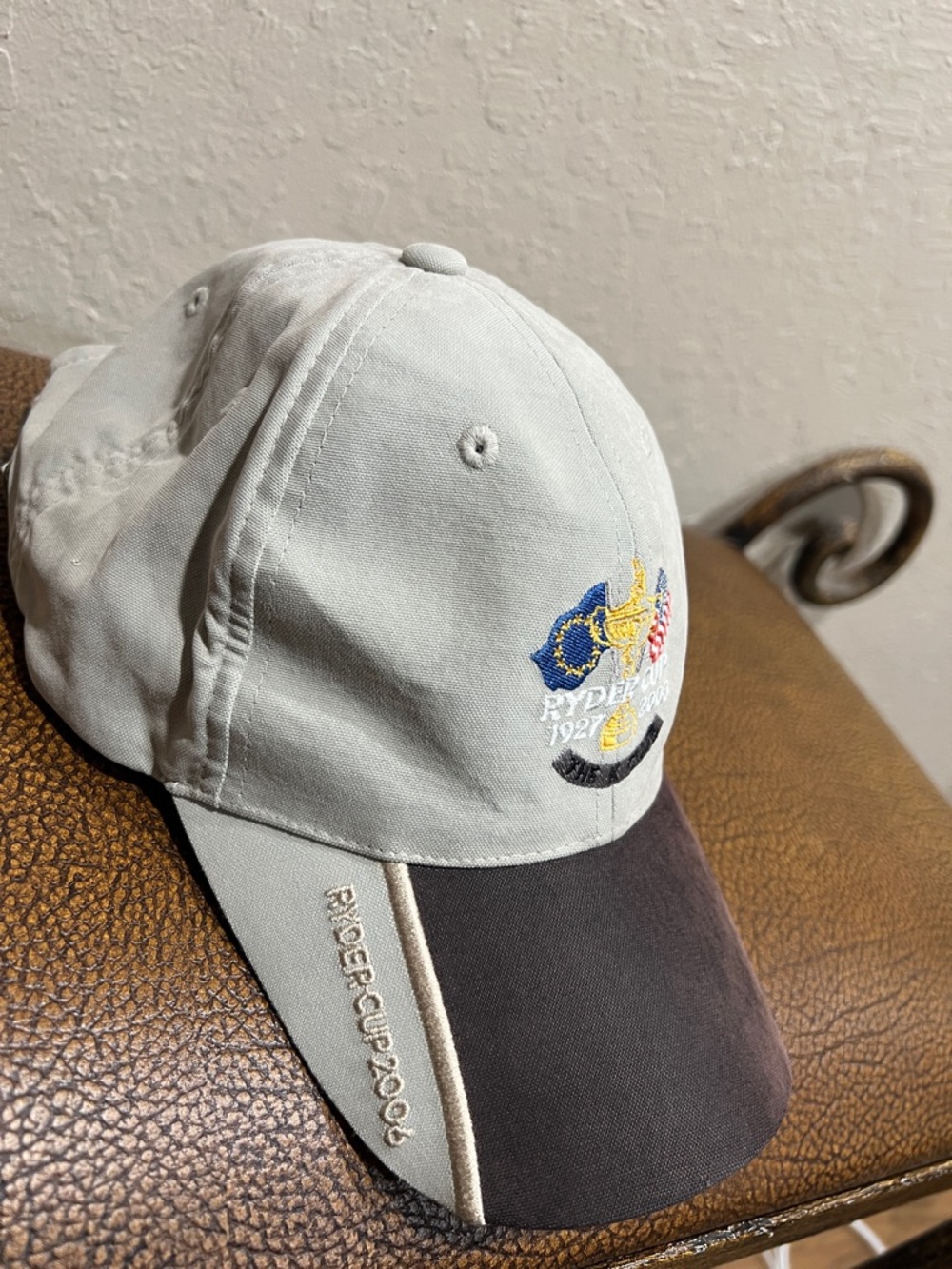 Vintage Official 1927-2006 Ryder Cup Matches Collection K-Club Red Golf ⛳️ Cap! - Picture 5 of 8